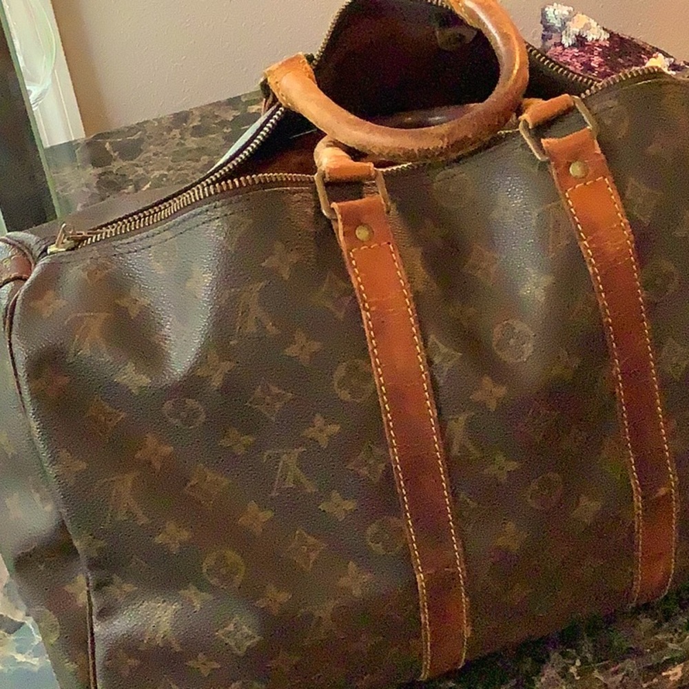LV luggage